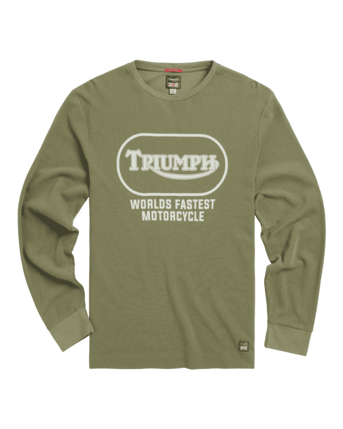 Fastest Long Sleeve Waffle Tee